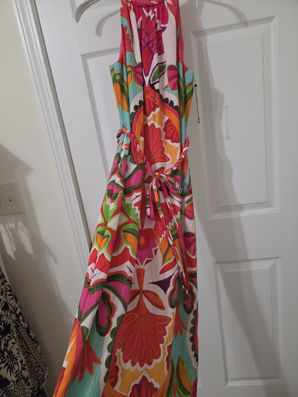 Vince Camuto Floral Maxi Dress in Pink, Orange, Green, Purple NWOT
